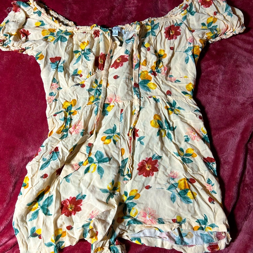 Floral Romper